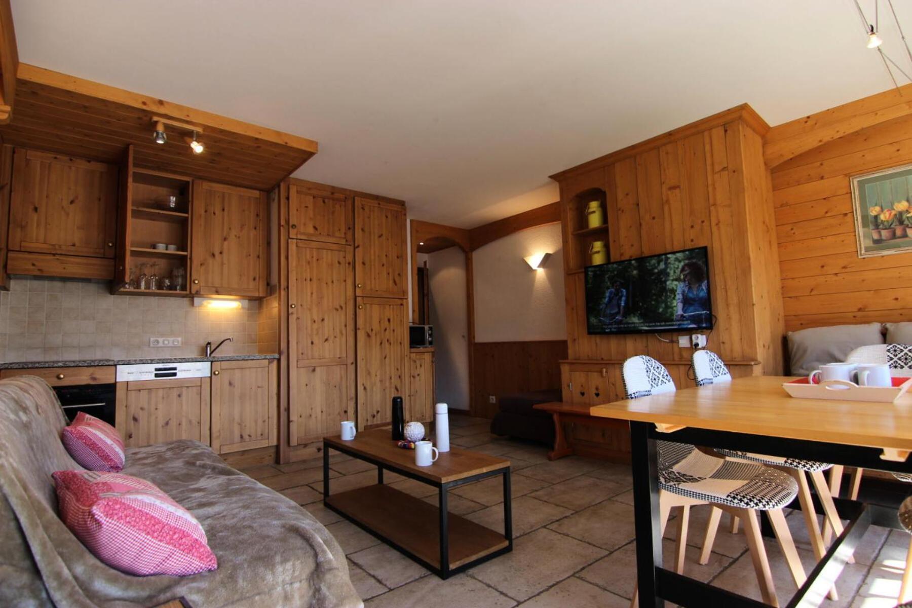 Beau Soleil - 3 Pieces Pour 6 Personnes 72 Val Thorens